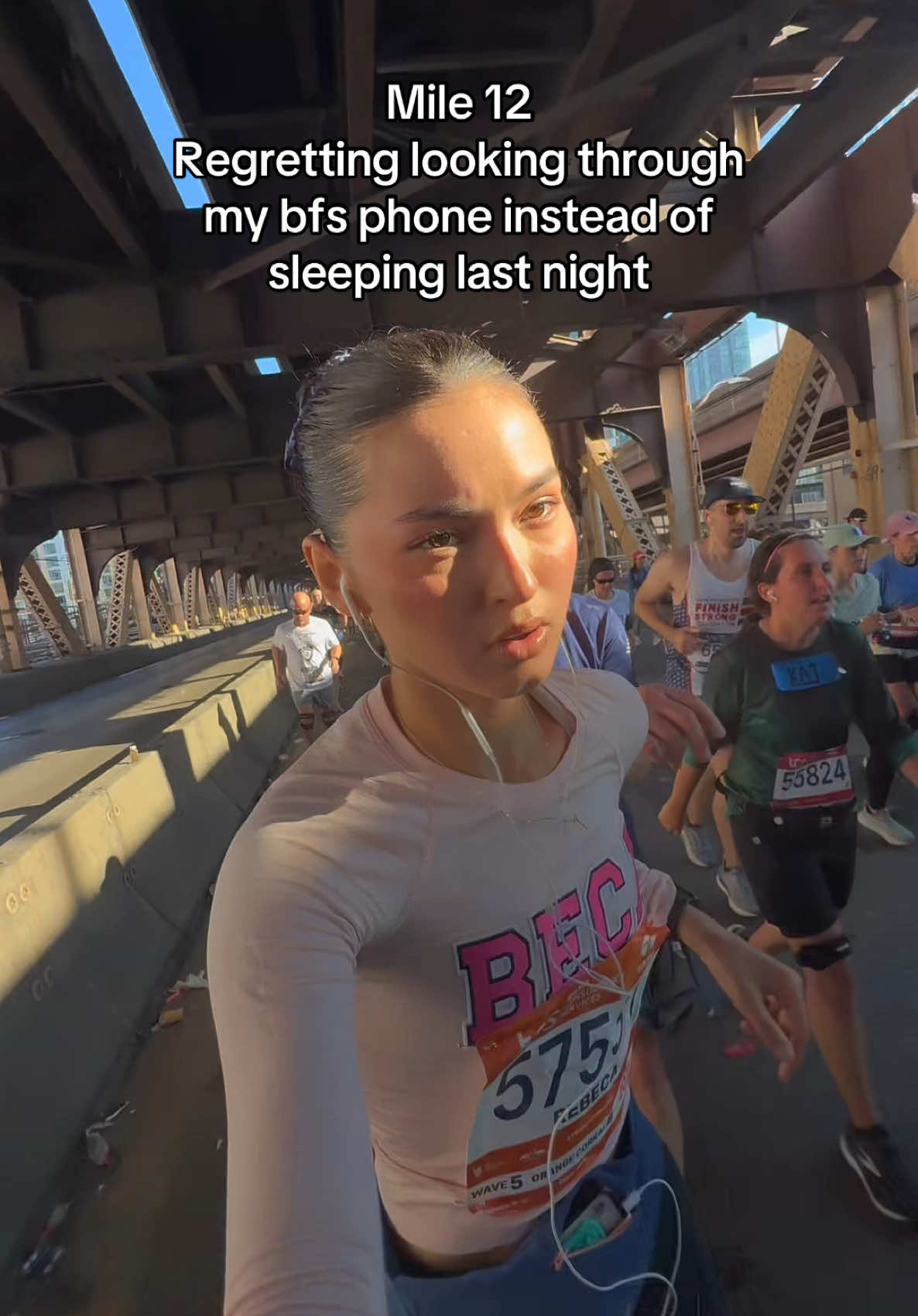 there wasn’t even anything juicy on it to give me motivation😭🏃🏽‍♀️#nycmarathon 