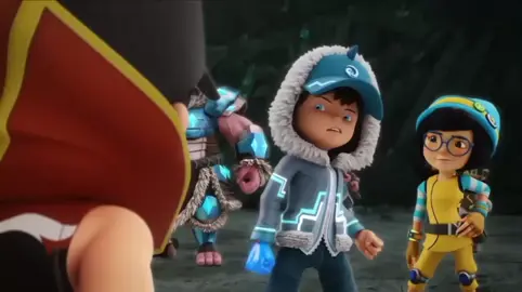 BOBOIBOY BLAZE vs BOBOIBOY ICE Full Fight🔥❄️ BOBOIBOY : BARAJU Episode 3 #boboiboy #boboiboybaraju #boboiboyblaze #boboiboyice #kartun 