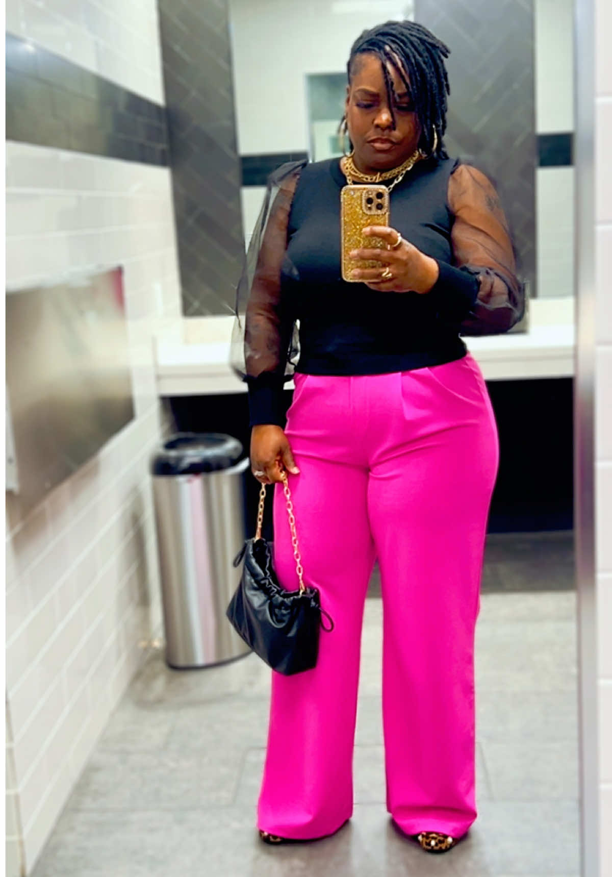 Pink pants + God's grace = unstoppable combo 🩷✨ #churchservice #churchootd #churchtok 