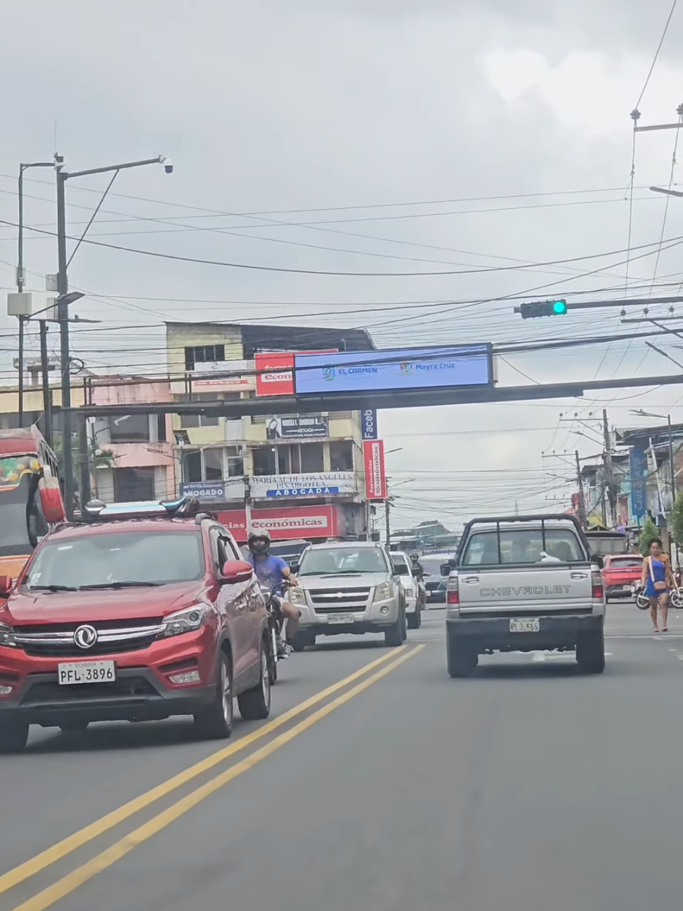 Riding through El Carmen, Ecuador 🇪🇨 #Travel #Adventure #Ecuador #Journey