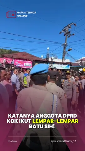 Jangan ikut-ikut lempar gituloh tulang 😅 #hasmaraffandi #tapanulitengah #oknumanggotadprd 