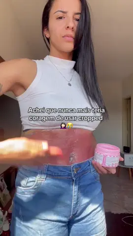 Graças a Deus parei de gastar atoa 🙌🏼 #estriasbrancas #flacidez #cremerosa #autocuidado 