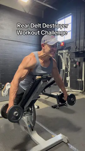 Shoulder workout rear delts #gym #workout #Fitness #fyp 