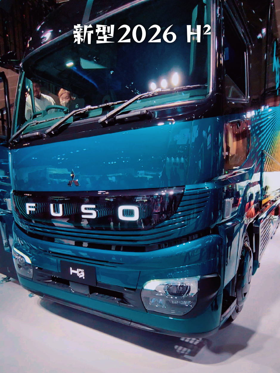 my new look😎mitsubishi Fuso2026 新型ふそう2026 camera mirror#fuso #大型トラック #trucklover #fyp #mercedes @COOL 