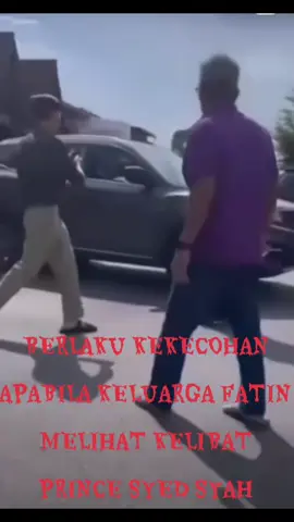 Berlaku kekecohan apabila keluarga Fatin, isteri kepada pempengaruh Prince Syed Syah, namun Prince Syed Syah sempat melarikankan diri. #kisah #influencer #isteri #mertua 