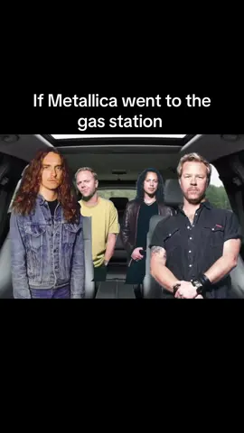 If metallica went to the gas station (re-made) #metallica #meme #jameshetfield #kirkhammet
