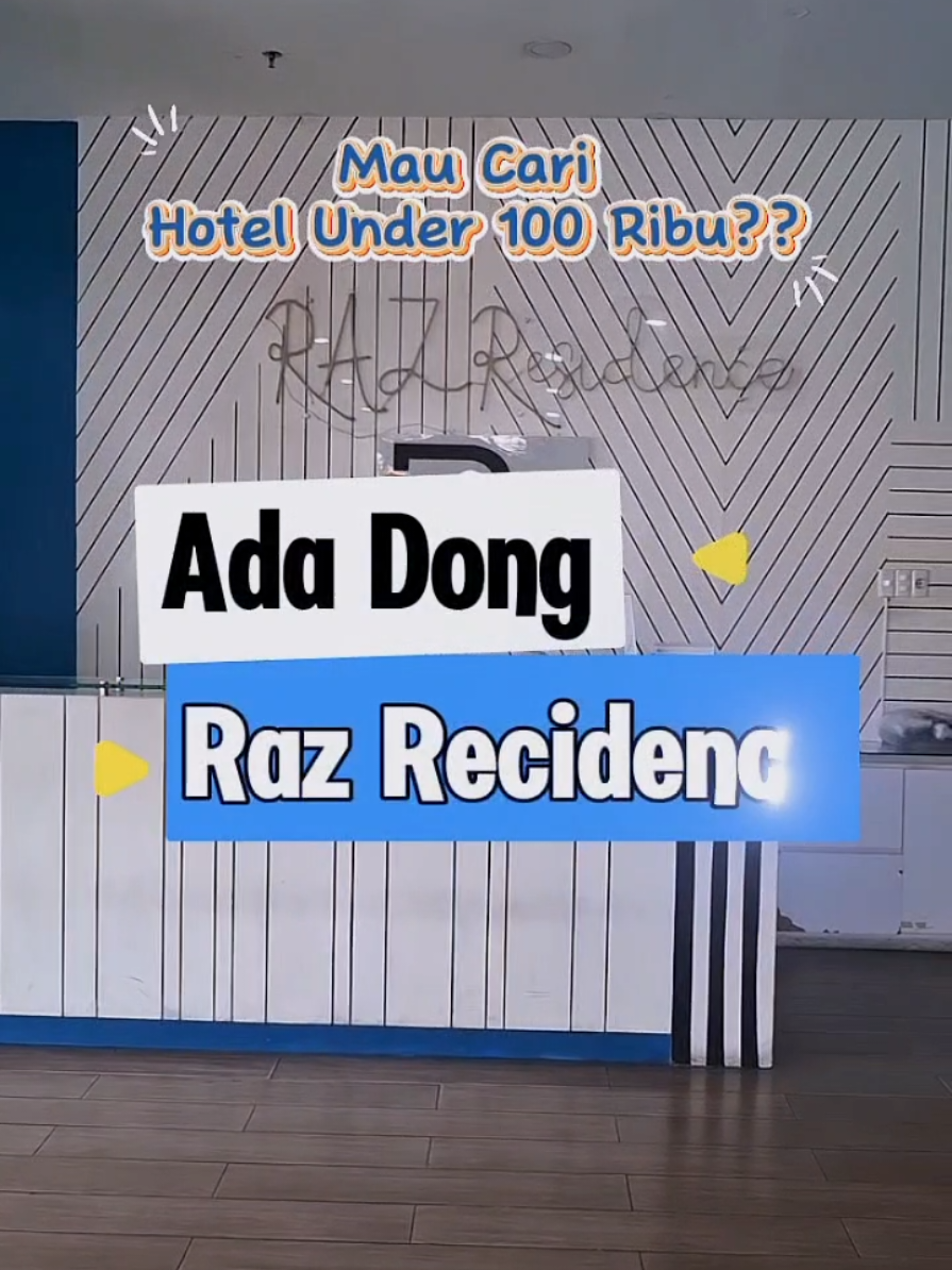 Cari Residence Harga 100 Ribuan? Penginapan Murah Yang Gk Nguras Kantong Tapi Lumayan Lengkap Fasilitasnya,  #ttgostaycationnovember #staycationmedan #promomedan #medantiktok #residence 