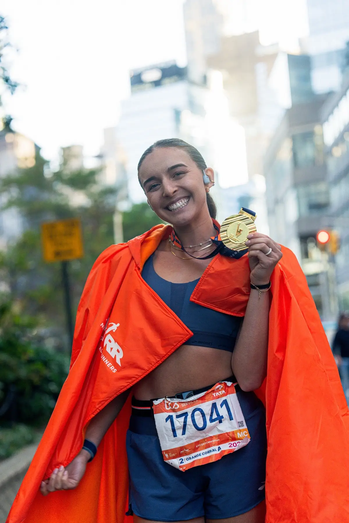 My second World Major Marathon is going to be a tough one to beat! @Chase Bandolik  The crowd support is unreal.  Thanks for such a fun day @NYC Marathon & @Mastercard 🙌 📸: @Charles Fair  #newyorkcitymarathon #marathon #worldmajormarathon #newyork #Running 