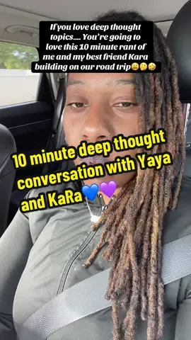 You ever have one of those road trips where the music turns off and the convo turns cosmic? Me & my bestie hit the road and ended up talking about everything from free will, the simulation, divine timing, and why healing be ghetto sometimes. 😂 What’s one topic you could talk about for hours without getting tired? 👇🏾 #YayasWorld777 #DeepTalksOnTheRoad #BreakingTheSpell