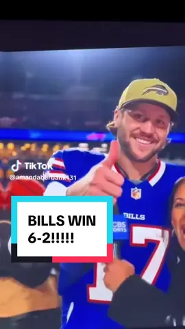 Bills get a HUGE win vs the Chiefs ….. we are now 6-2!!!! Let’s go BUFFALO!!! #buffalobills #billsmafia #tiktok #buffalo #footballtiktok 