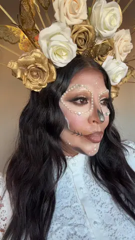 Morir para florecer🕊️ #glowbysusie #diadelosmuertos #catrina #catrinamakeup #dayofthedead 