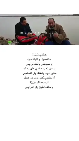 حطني شذره بخنصرك واتباهه بيه … #كريم_دخيل #سمير_صبيح #شعر 