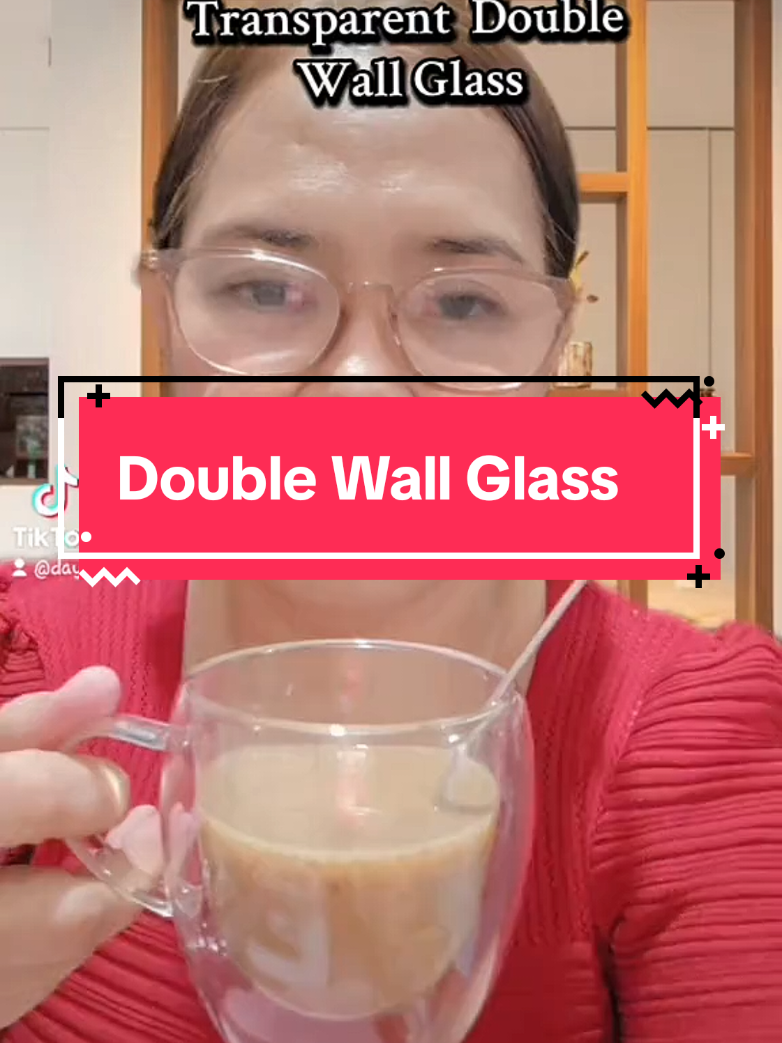 Deli Glassware  Double Wall Transparent  Glass #doublewallglass #transparent glass #glass 