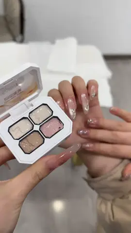 Dặm che khuyết điểm nail #xuhuong #nails #jyp 