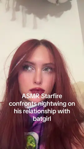 Nightwing is playing too much #starfire #asmr #batgirl #lofiasmr #lowqualityasmr 
