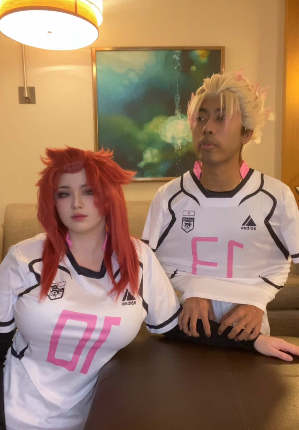 I couldn’t hold it in I was cry laughing over it  #fyp #shidoucosplay #itoshisaecosplay #bluelockcosplay #femlock 