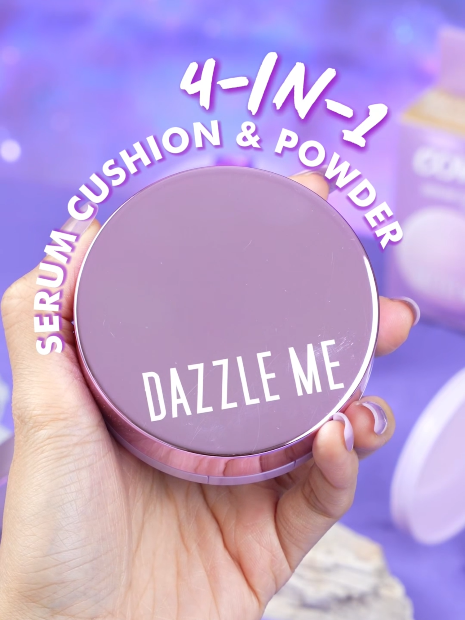 NEW DROP ALERT 🚨 basic cushion? boring.  4-in-1 cushion from the Flawless Galaxy? now THAT’S iconic 💅💫 foundation ✔️ powder ✔️ tone-up ✔️ airbrushed finish ✔️ why does my skin look like I used Paris filter irl 😭✨ #DazzleMeMy #tiktokmalaysia #coverme #fyppppppppppppppppppppppp #cushion #viral