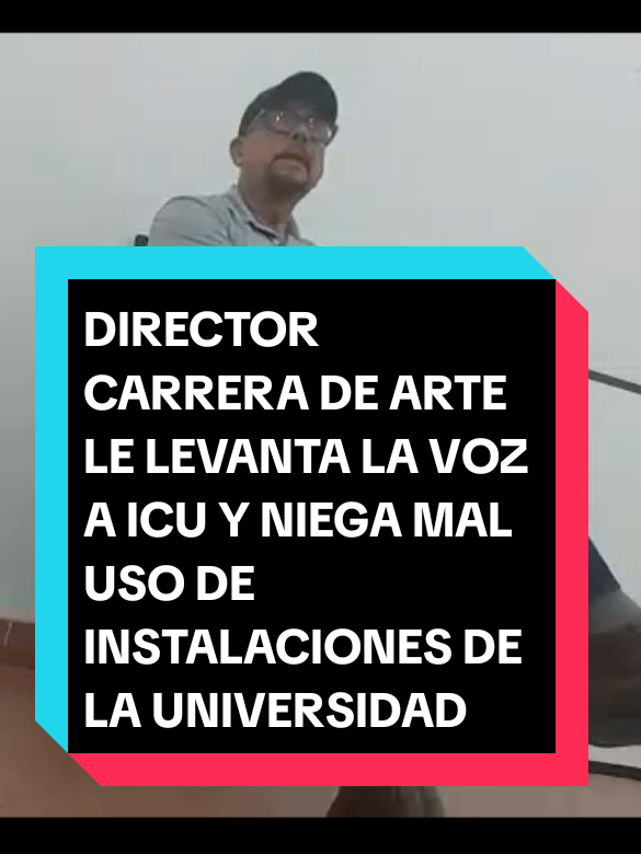 ASAMBLEA GENERAL (15 DE OCTUBRE) La ICU de la carrera de Arte, Shirley Delgadillo, intentaba dar a entender un argumento que le dió la Arq. Bonino (Consejo Universitario) al director de carrera el cuál hacía referencia a trasladar Dirección de Carrera a la Facultad Ciencias del Hábitat para optimizar el trabajo, las relaciones laborales y liberar un espacio más en la Seoane, sin embargo, el Director de la Carrera de Arte Pedr0 Baz4n ante la explicación de la ICU cuando tocó el punto de que la carrera de arte envés de estar dividida en tres espacios (Campus, Facultad Ciencias del Hábitat y Seoane) podría concentrarse en la Seoane cuando dirección de carrera se mudé a la facultad y se liberen las aulas tomadas por el arquitecto y su familia, optó negar y esquivar el tema de las aulas cerradas con llave, hasta que la ICU tomando las palabras del arquitecto en una anterior reunión señaló que la razón del inacceso a la sala de cerámica era únicamente por el proyecto de grado de su hija Brend4 Baz4n, a lo cual él terminó por negar todo y levantarle la voz a los estudiantes presentes en la asamblea. . Si querés ver más videos sobre este problema en la UAGRM, entra a nuestro perfil y seguinos, actualizamos seguido. Vale recalcar que no es primer vez que le levanta la voz a la ICU, a quien no le responde ni una carta, tiene bloqueada en WhatsApp, e incluso si ella se exaltó (Porque el negaba sin vergüenza todas sus acciones), él como director, docente y adulto no tuvo por qué ponerse al mismo nivel que el de una estudiante. . créditos a los alumnos que nos proporcionaron los videos. . #tiktok #uagrm #paratiiiiiiiiiiiiiiiiiiiiiiiiiiiiiii #fyp #fypシ  @Comunidad Uagrm @Juana Borja Saavedra @UAGRM_Oficial @FUL UAGRM @UAGRM FIRME💚🤍💚 @Reinerio Vargas 