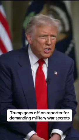 🤐 🫘 “I won’t spill my beans!” Trump goes off on reporter #trump #donaldtrump #maga 