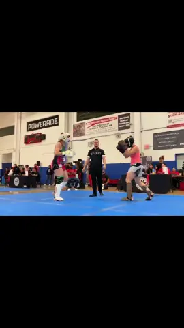 I had an excellent time at my first Muay tai tournament. Striking hasn't always been my strong suit, and I have always been pretty critical of it. So this tournament was the challenge to myself to change that. I am so proud of how far my striking has come in the past few months. #hardwork  #hitlikeagirl #striking #mma #grind