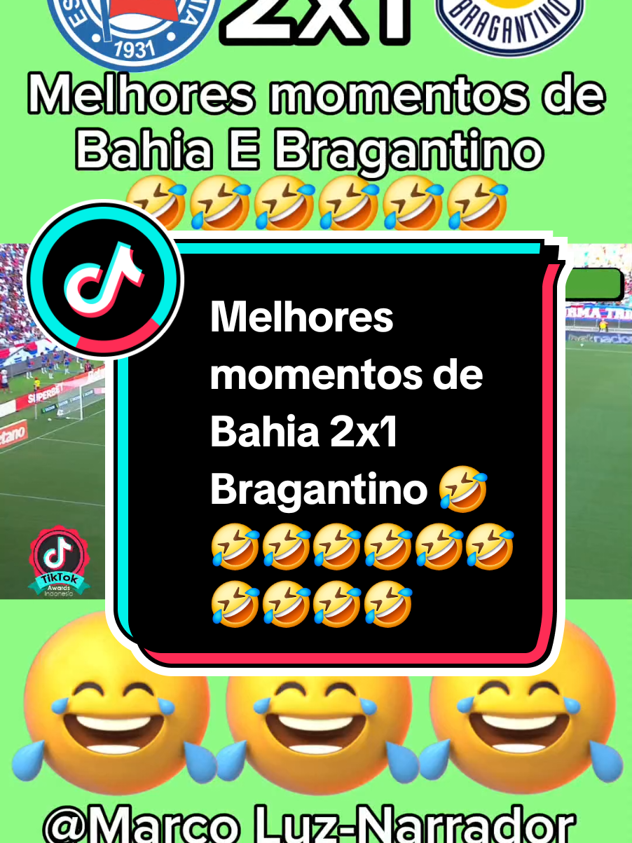 #CapCut Melhores momentos de Bahia 2x1 Bragantino 🤣🤣🤣🤣🤣🤣🤣🤣🤣🤣🤣🤣🤣🤣 . . . #humor  #Bahia #humor #futebolbrasileiro 