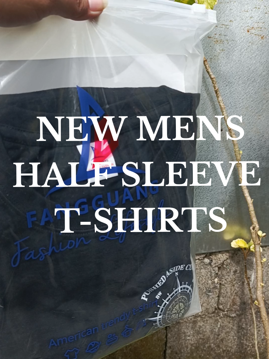 New men's half sleeve shirt #MENS #SHIRT #TSHIRT  #TOP #FYP 