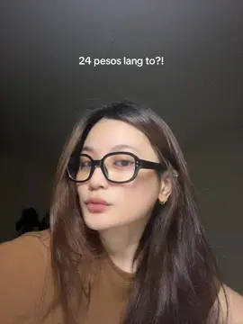GRABEEE 24 pesos lang to?! nasa basket bumili kanaaa #BeautyTok #eyeglasses #eyeglass #eyewear #fashionglasses 