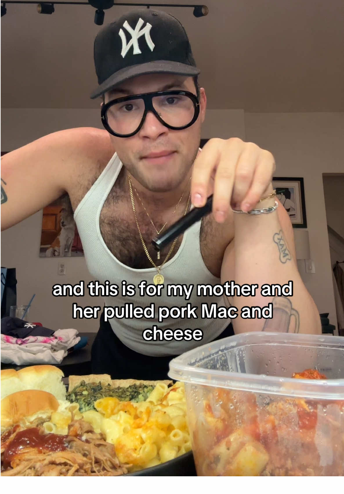 My family keeps me FED! 🤩🍝🇮🇹🍽️ #nyc #italian #muckbang #blessed 