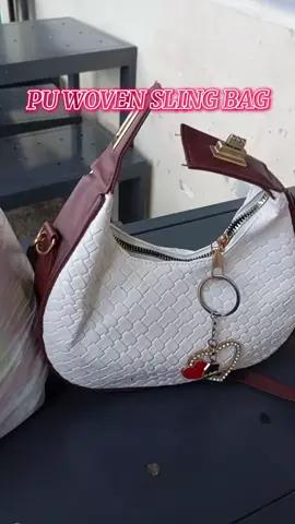 Level up your style with the PU Woven 8075 Leather Sling Bag! 💖 Made with premium PU leather and elegant woven design — classy, durable, and perfect for everyday use! May adjustable strap at spacious inside, kaya swak sa work, travel, or casual lakad.#PUWoven8075 #ChicAndTrendy #slingbag #OOTDReady #EverydayElegance 