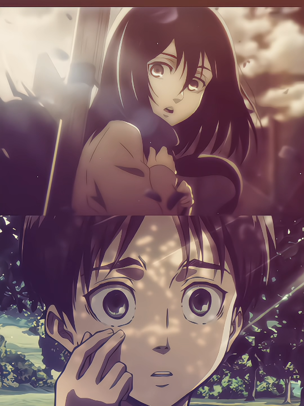 #eren #erenjaeger #mikasa #mikasaackerman #eremika 