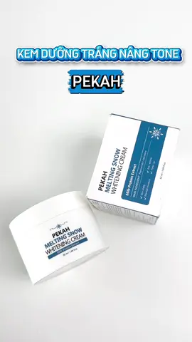 Kem dưỡng trắng nâng tone Pekah quá hót mấy nay luôn mấy chị ơi 🫶 #Pekah #kemduongtrang #skincare #dakhoe #xuhuong 