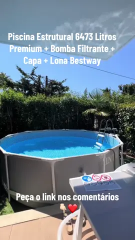 Piscina 6473 Litros #piscina #verao2025 #calor #piscinaemcasa #fyyyyyyyyyyyyyyyy 