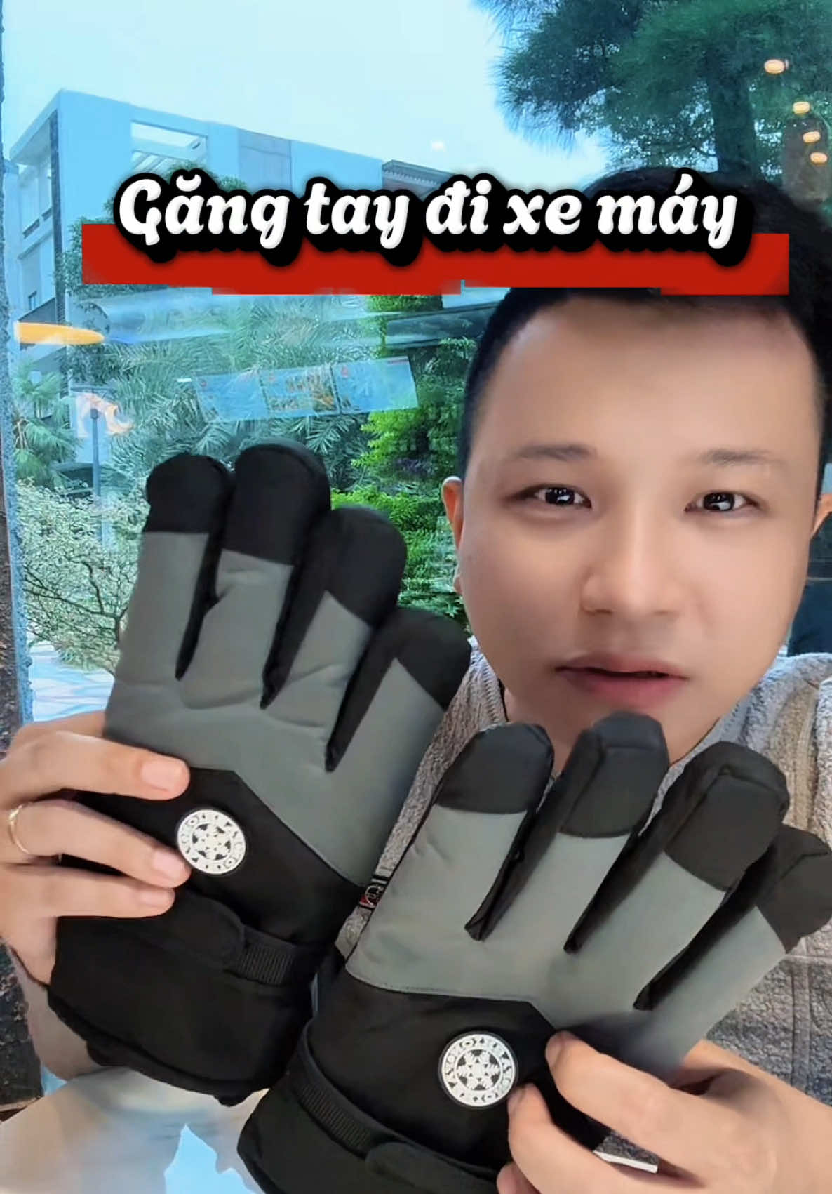 Găng tay xe máy mùa đông  @Bố Thỏ Uy Tín #găngtay #gangtaymuadong #gangtayxemay #muadong#xuhuong 