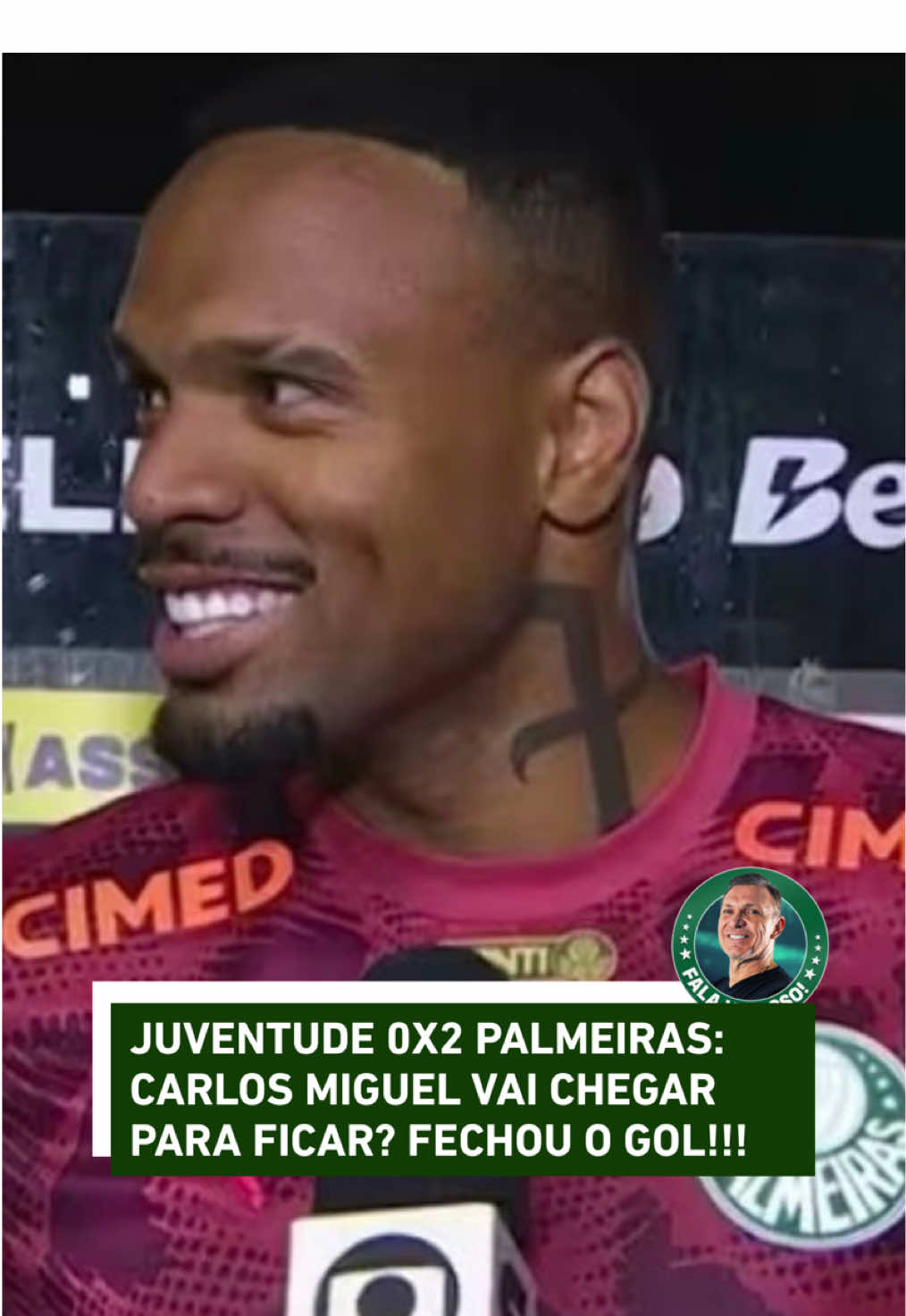 Juventude 0X2 Palmeiras: Carlos Miguel chegou pra ficar! Um monstro! #Palmeiras #Futebol #FalaVelloso 