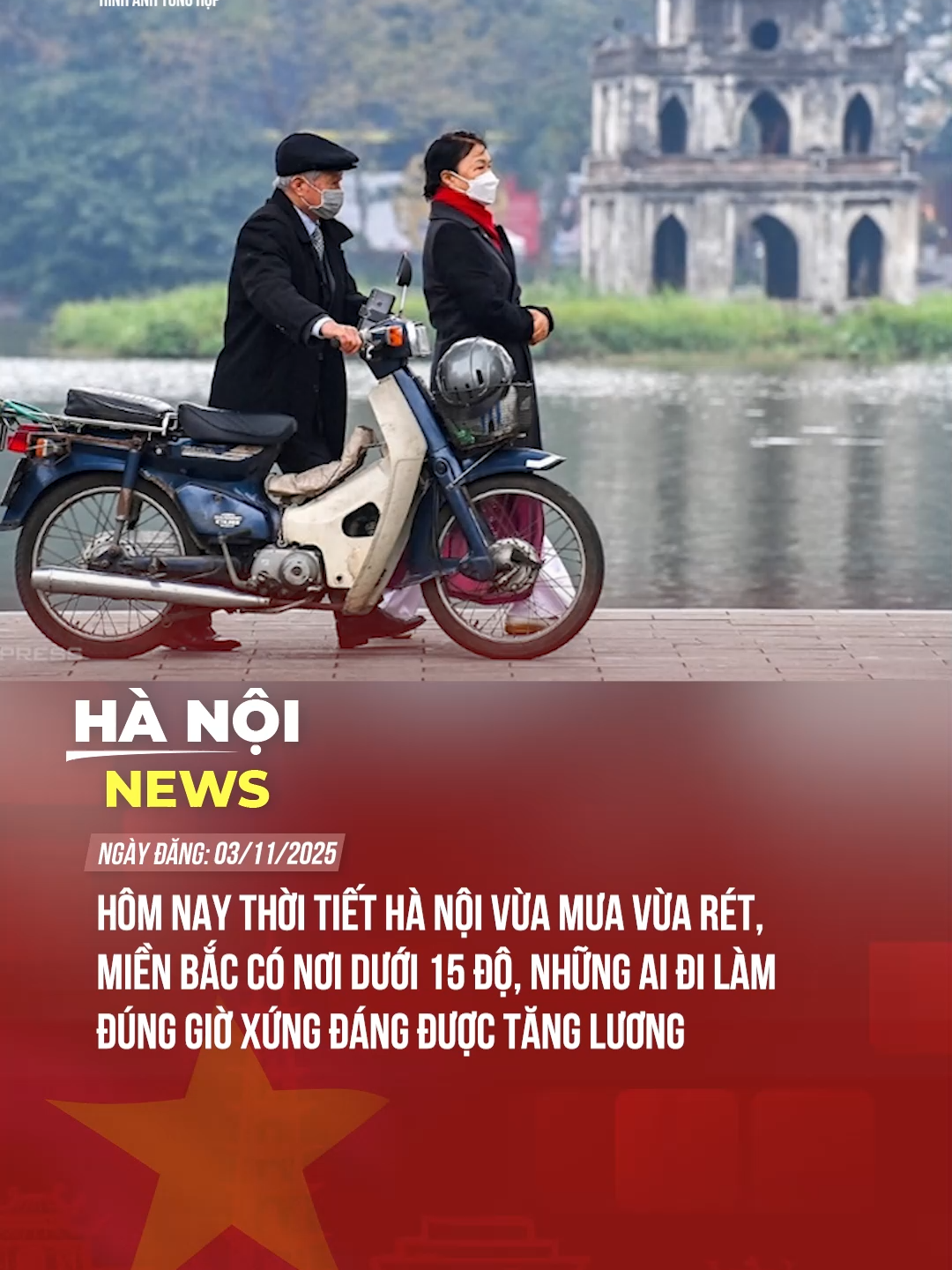 HÀ NỘI VỪA MƯA VỪA RÉT, MIỀN BẮC CÓ NƠI DƯỚI 15 ĐỘ, NHỮNG AI ĐI LÀM ĐÚNG GIỜ XỨNG ĐÁNG ĐƯỢC TĂNG LƯƠNG #theanh28 #tiktoknews #hanoinews