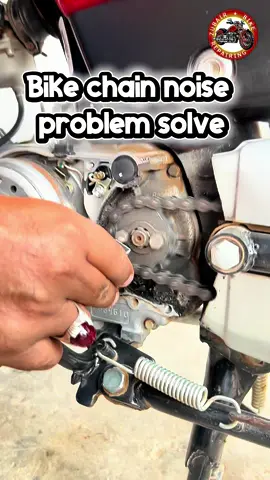 Bike chain noise, problem solve #fypシ゚viral🖤tiktok #bike #foryoupage❤️❤️❤️foryou💞💞💜 #MotorcycleLovers 