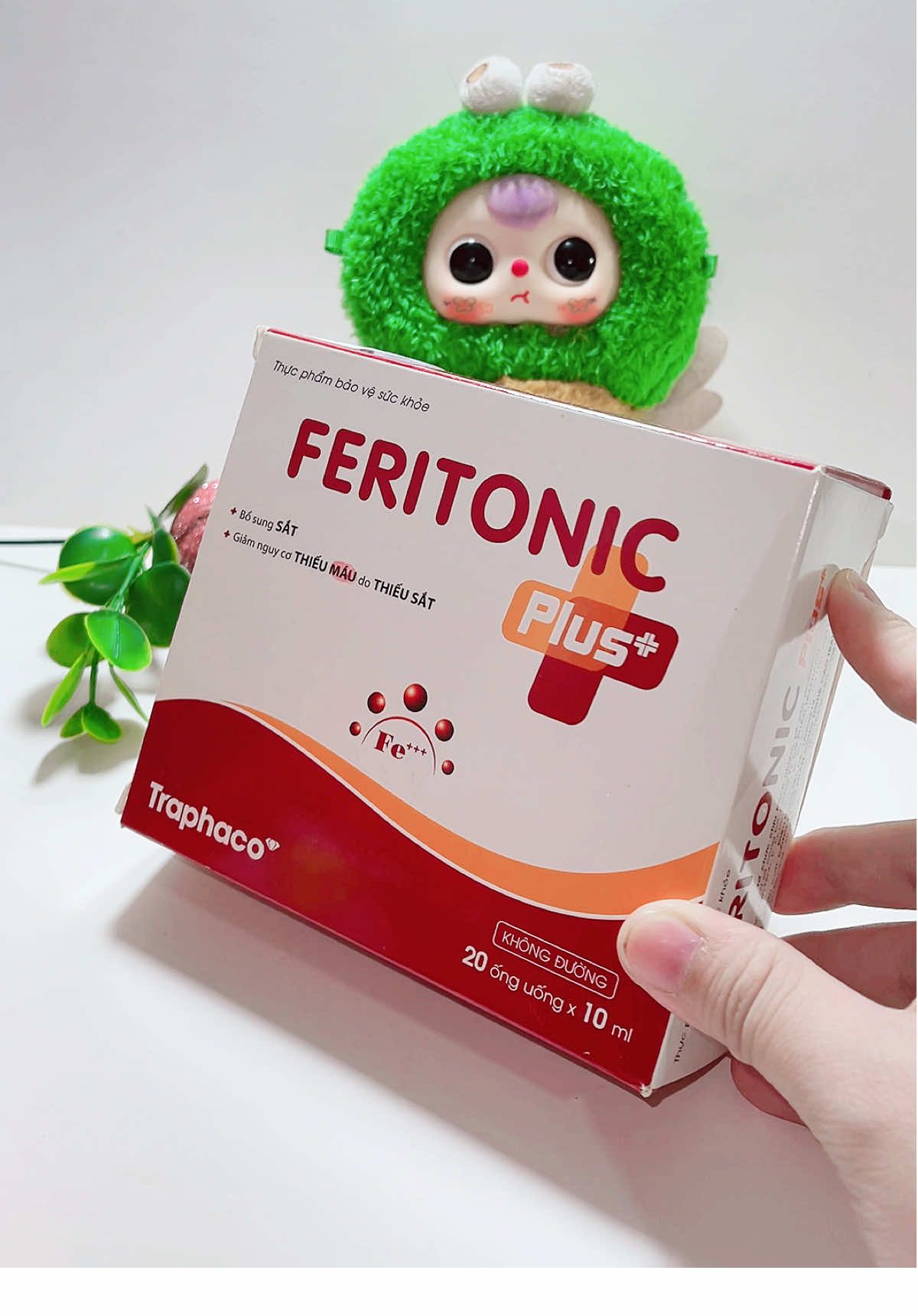 Sắt Feritonic Plus chân ái cho mẹ nào muốn bổ sung sắt mà sợ tanh, sợ táo bón, khó hấp thu #thieumauthieusat #sathuuco #satferitonic #traphaco #mebim 