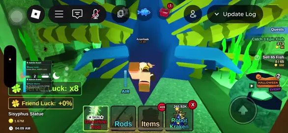 Pulang dlu king😝#fishitroblox #talongakikir🥰 #talonbaikbanget #robloxfyp #fyppp 