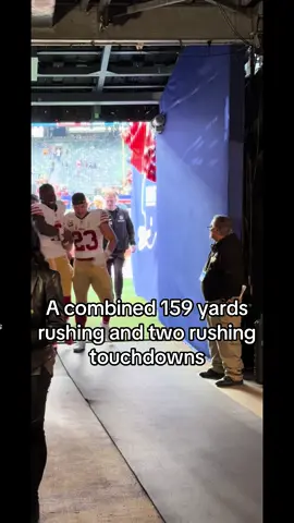 Christian McCaffrey and Brian Robinson Jr. help lead the #49ers to a 34-24 victory over the Giants to improve to 6-3. #womeninsports #nflgameday #49ersnews #cmc 