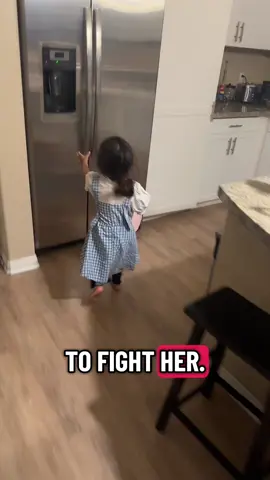 This girl really walked to the freezer to put her eye mask away 😂 #fyp