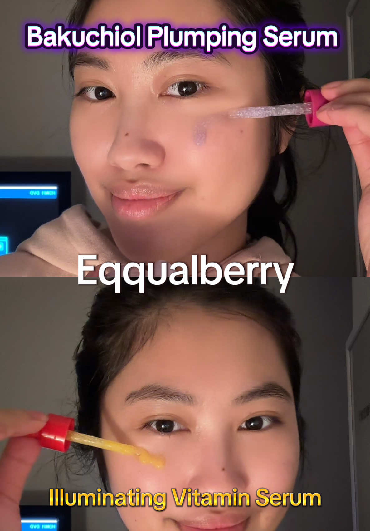 Plumping or Illuminating? Which one’s your go to serum? @EQQUALBERRY #eqqualberry #bakuchiol #illuminating #serums #koreanskincare Use code: Icey2324 to save $$$ on @YesStyle @YesStyleInfluencers 