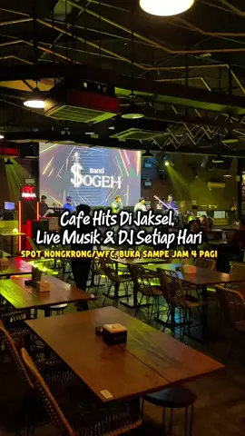 Cafe Hits Di Jaksel Live Musik & DJ Setiap Hari menu mulai 10Ribu ‼️ Jadi Salah Satu Icon Cafe Hits Di Jaksel Dengan Harga Menu Terjangkau Mulai 10Ribuan aja Tempatnya Super Luas Dan Cozy  Cocok Untuk Nongkrong / WFC  Ada Live Musik Setiap Hari nya  Dan DJ Di Akhir Pekan ( Hari Tertentu ) Disini Kalian Bisa Nongkrong Sambil Seru Seruan Dengan Iringan Live Musik/ DJ Pasti nya Open 10.00 - 04.00 WIB Tag Bestie Kalian🍃 Save & Share‼️ Follow Untuk Rekomendasi Menarik lainnya 🤍 Langsung Aja Datengin Alamat Di Video ini yaa‼️🤩 ————————————————— 📍 @warunkwowkwb_jaksel ,  Jakarta Selatan  ————————————————— . . . . . . . . #creatorsearchinsight #placetogojkt #cafejakarta #kulinerjakarta  #explorejakarta              