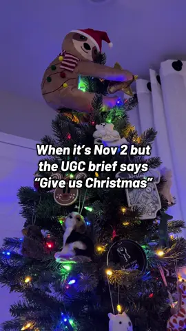 Oh we’re giving Christmas #itstime #ugccommunity #holidayseason 