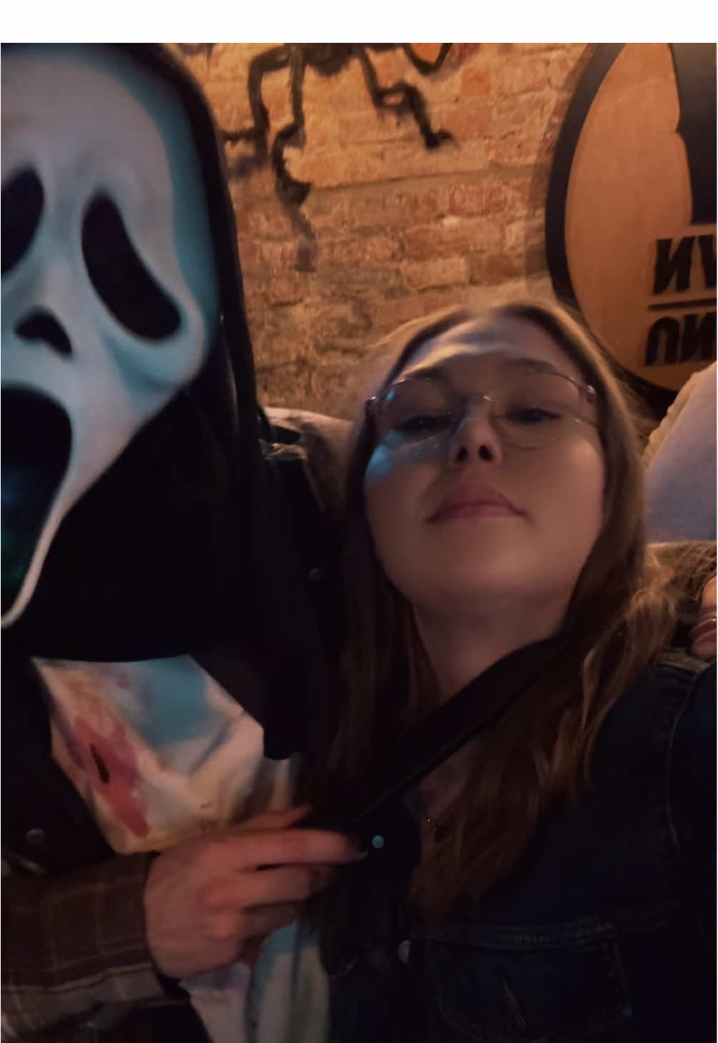 Pulled a Josh and Ally. 🤭 IYKYK #halloween #scream #ghostface #darkromance #maskedmen 