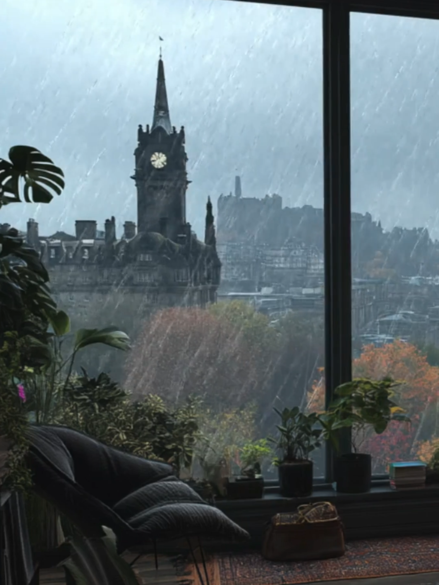 what are you reading here?🫶#edinburgh #cozyambience #darkacademia #aesthetic #relax #fyp #sweaterweather