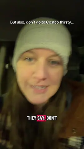 Don’t go to Costco thirsty #costco #millennial #beveragegirlies #beveragegoblin #thirsty 