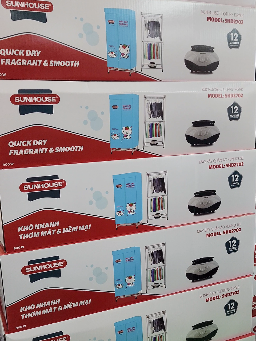 Tủ sấy quần áo Sunhouse SHD2702 Sunhouse  Mưa nồm ẩm quần áo không khô các bác sắm ngay nha #tusayquanao #sayquanao #sunhouse #xuhuong #viral 