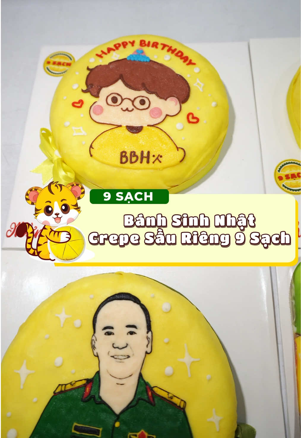 Khách yêu đã thử bánh sinh nhật 