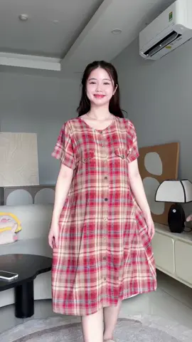 Bầu bì mặc đầm này ở nhà thoải mái ạ