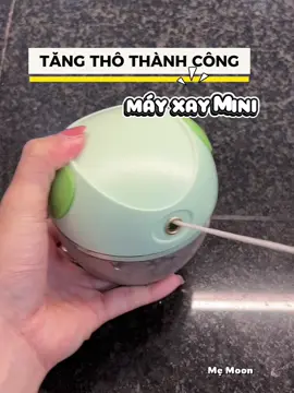 Máy xay cầm tay mini hỗ trợ tăng thô cho bé ok lắm á các mom 🥰 #tangthochobe #mayxaymini #mayxaycamtay #andammemoon #andam 